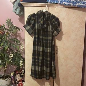 Plaid midi dress large from JH collectibles